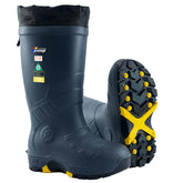 Snow Conquer Protective Boots On Ice - Grey